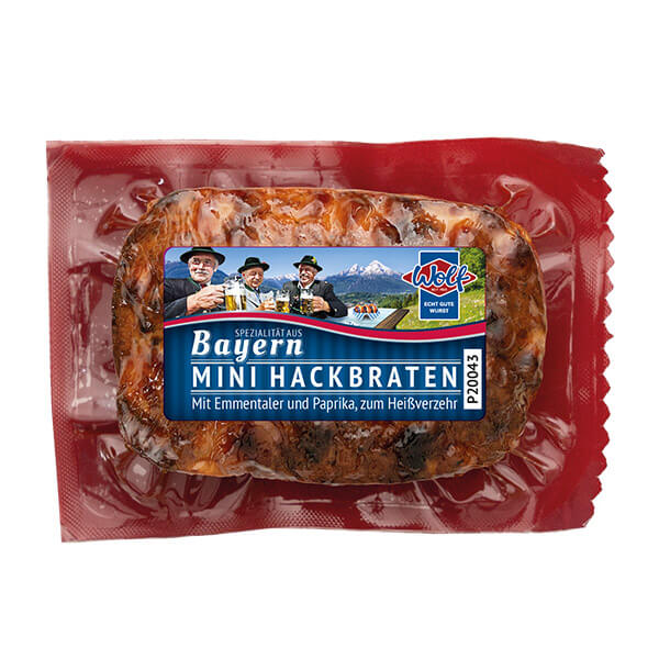 Mini Hackbraten mit Paprika - Wolf Essgenuss GmbH