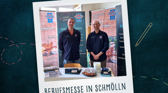 Unsere Azubi-Coaches on Tour bei der Berufsmesse in Schmölln